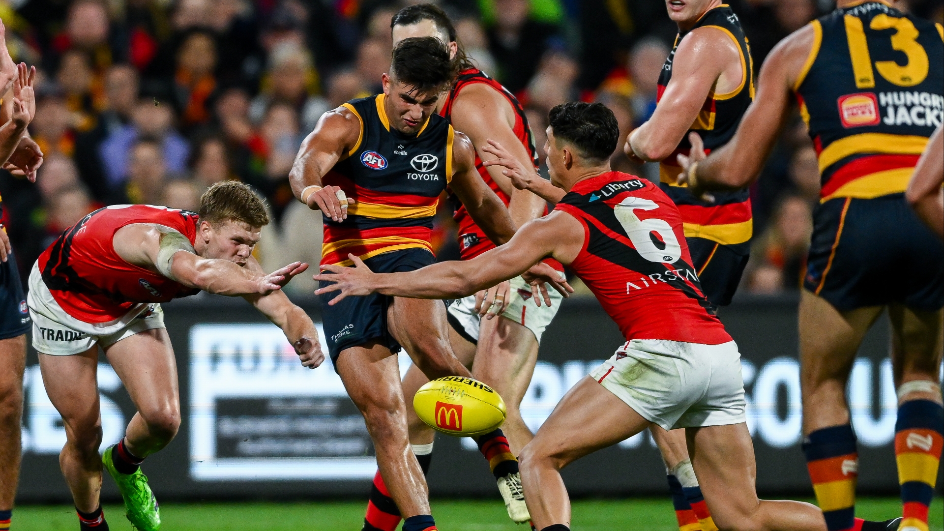 Essendon Vs Adelaide Crows Tips Low Scoring Game Expected With