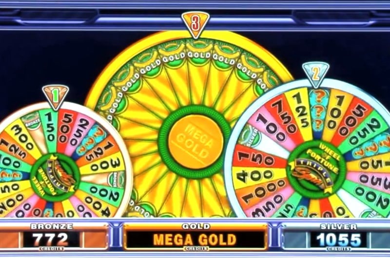 25 cent wheel of fortune slot machine