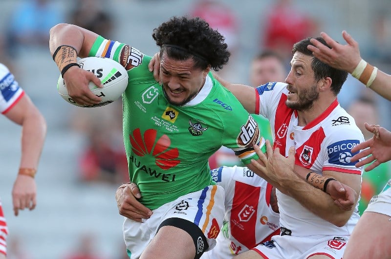 NRL ScoreCentre: Canberra Raiders defeat St George Illawarra