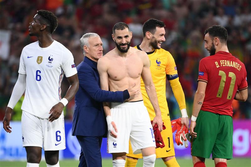 Portugal Vs France In Pictures Draw Sends Portugal France Into Last 16