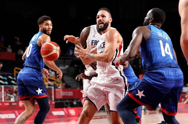 Olympic Games France Vs USA Basketball In Pictures | France Stun Team ...