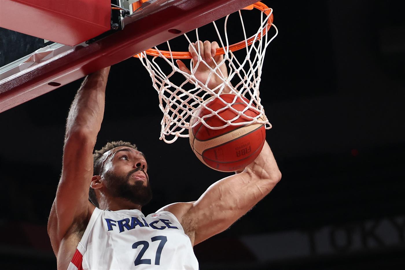 Olympic Games France vs USA Basketball In Pictures | France Stun Team ...