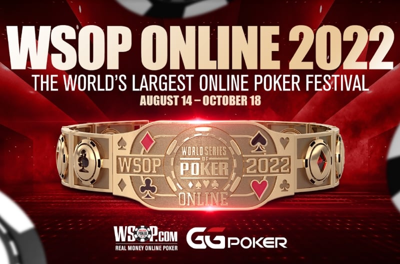 WSOP Online 2022 now live at GGPoker