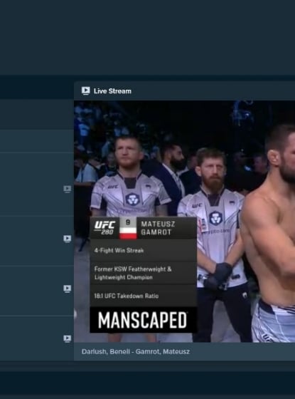 Ufc live deals stream mobile