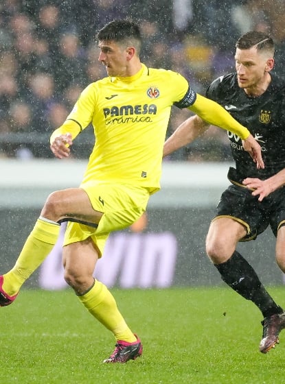 Villarreal settle for first leg draw with Anderlecht in rain