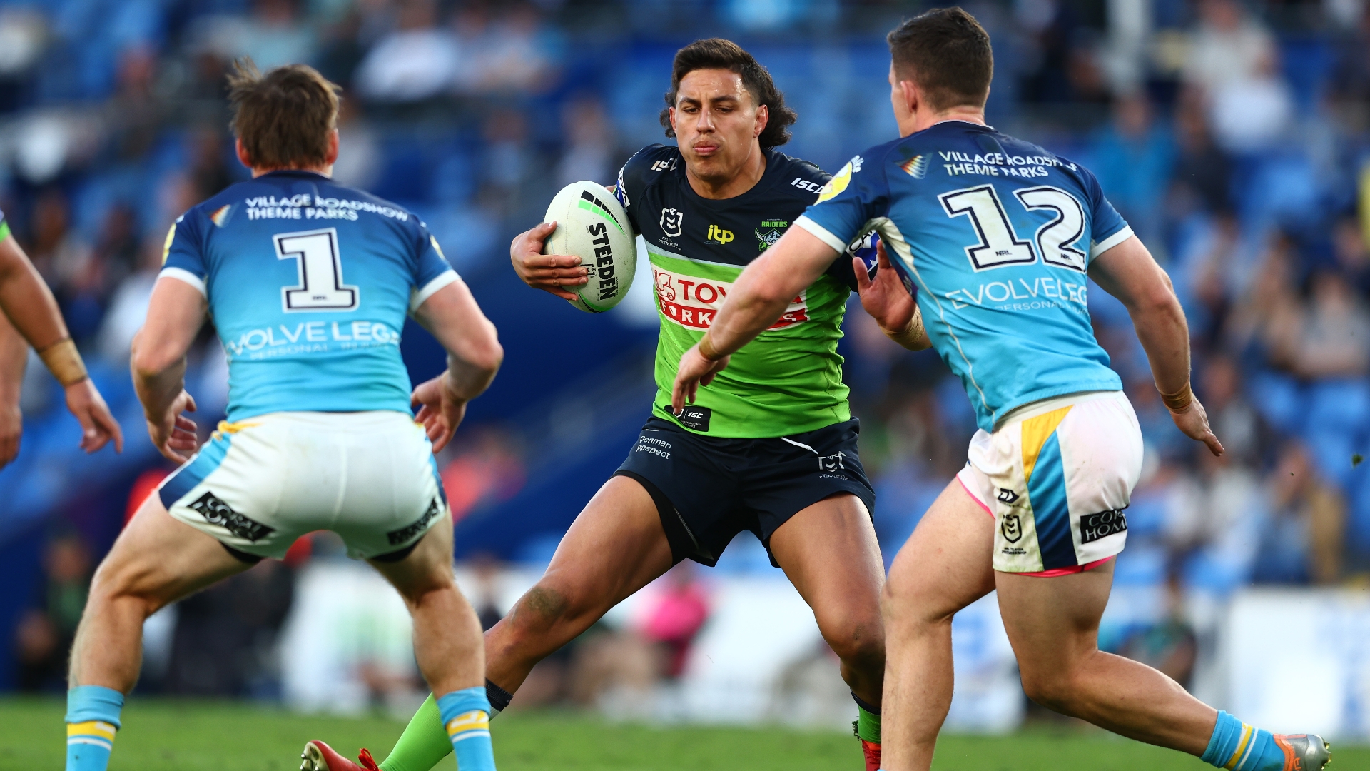 NRL: Canberra Raiders defeat Gold Coast Titans, comeback victory