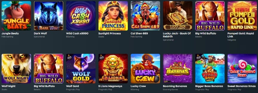 vave casino games