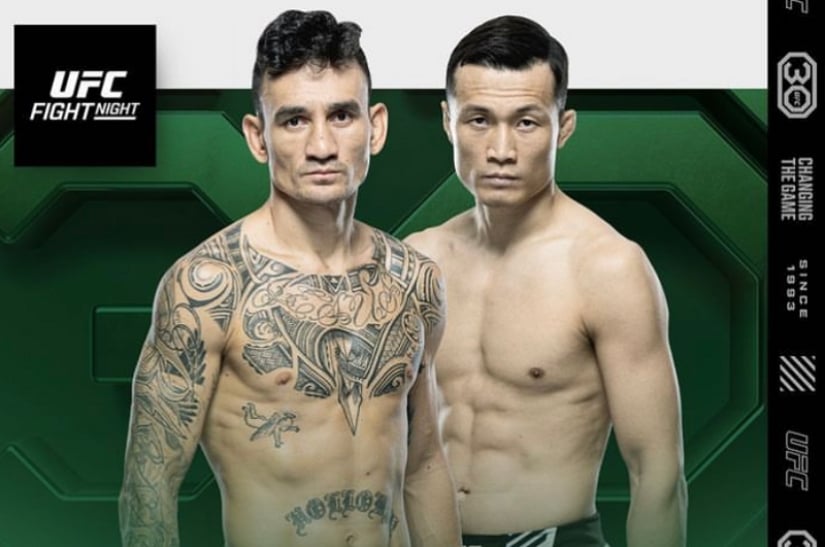 UFC Fight Night直播 观看Max Holloway vs The Korean Zombie