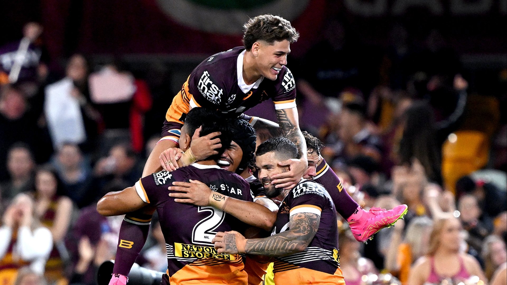 Brisbane Broncos blitz Melbourne Storm to reach NRL preliminary