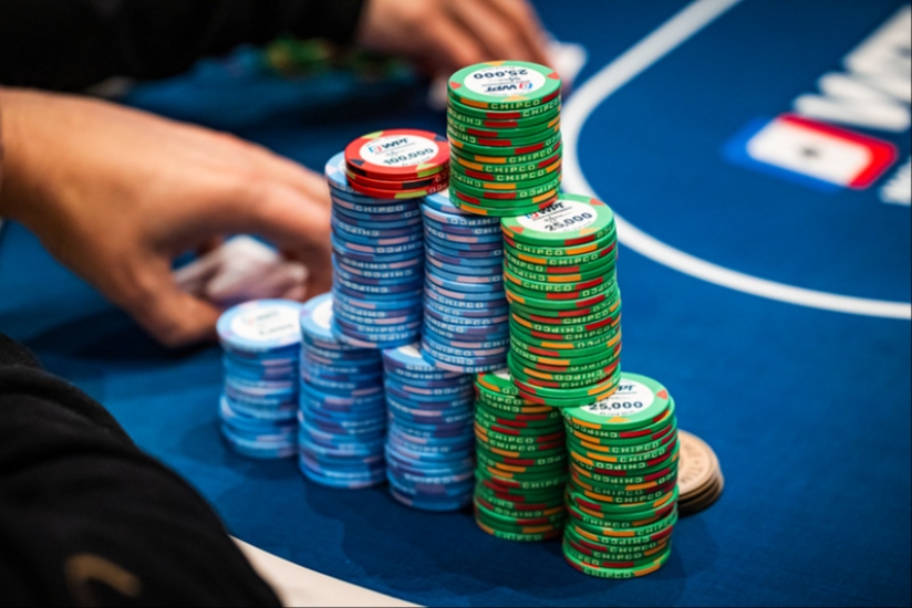 Chip Stack at WPT World Championship