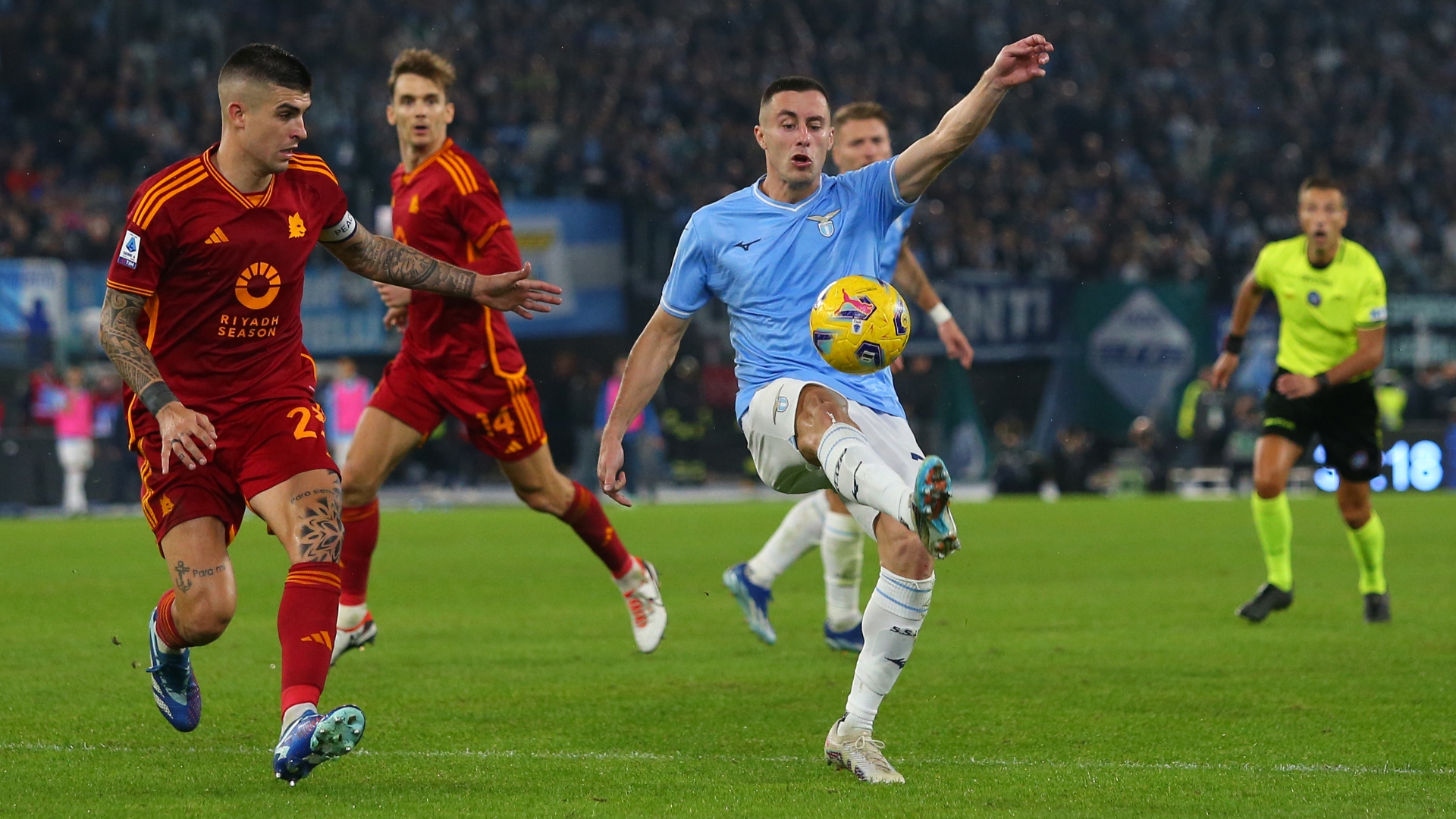 Lukaku and Dybala score as Roma beats Cremonese 2-1 to set up Italian Cup  derby with Lazio