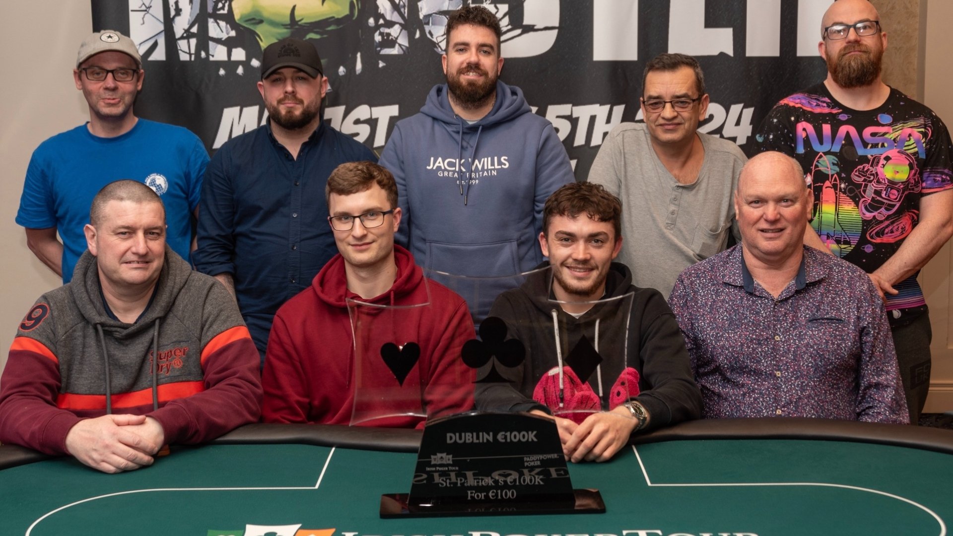 St Patrick's Day €100 for €100,000 Final Table