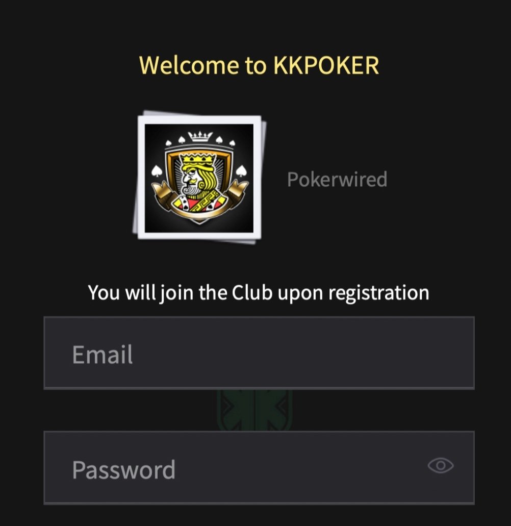 Join PokerWired's KK Poker Club Invite Code NEWBONUS