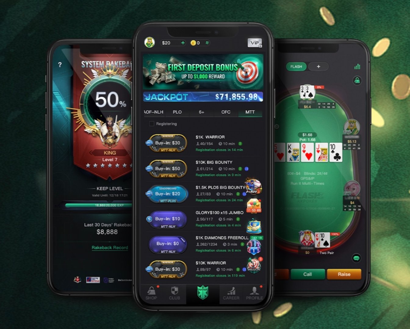 KK Poker Mobile App