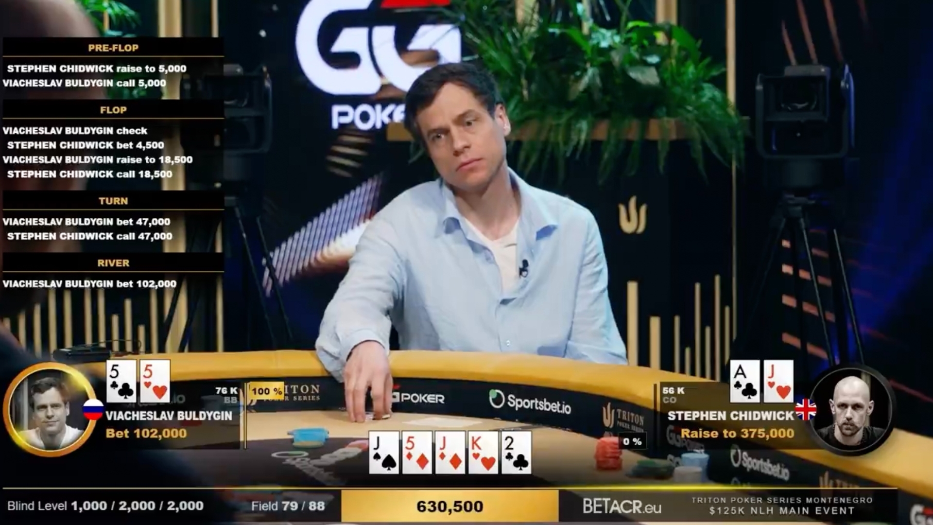 Seven Crazy Live Poker Hands from the Triton Poker Super High Roller