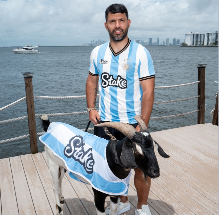 Stake.com Ambassador Sergio Aguero welcomes Argentina to Copa America