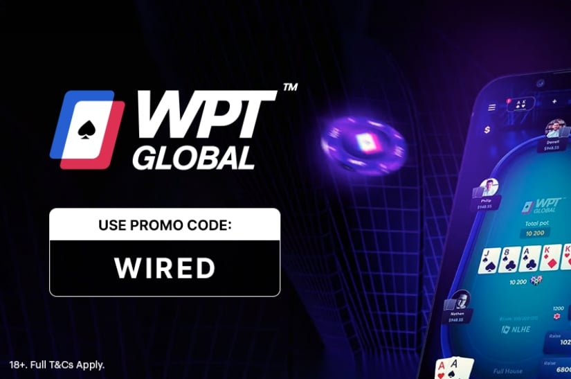 WPT Global WIRED Promo Code