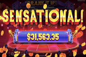 $116K Crank it Up Slot win