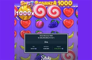 Stake Sweet Bonanza 1000 140K Big Win