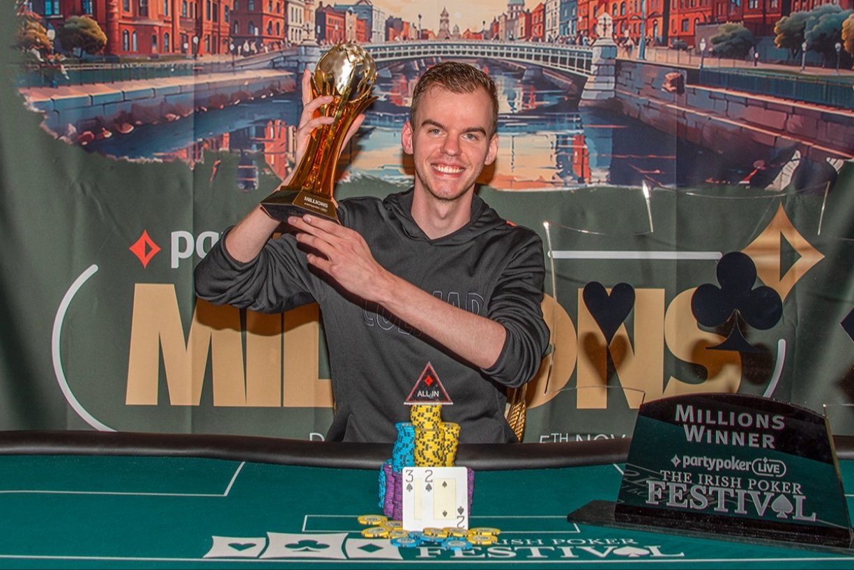 2023 Irish Poker Festival Winner Michel Molenaar