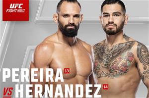 ufc hernandez pereira live stream