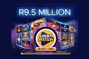 Lucky Rush: Your Ticket to R9.5 Million in Prizes at JackpotCity