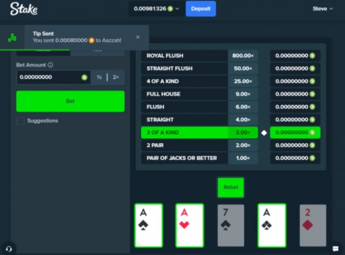 Stake.com Poker