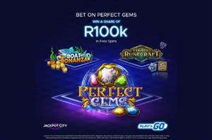 Play “Perfect Gems” For The Chance To Win A Share Of R100K In Free Spins At Jackpot City