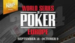 WSOP Europe 2024 at Kings Casino