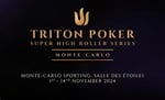 Triton Poker Super High Roller Series Monte-Carlo