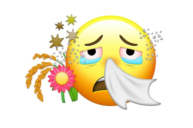 Allergy Emoji Proposed By Allergy Relief Brand Reactine Emojis Com