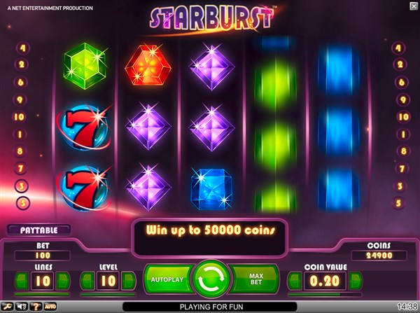 Starburst Slot Free Spins No Deposit