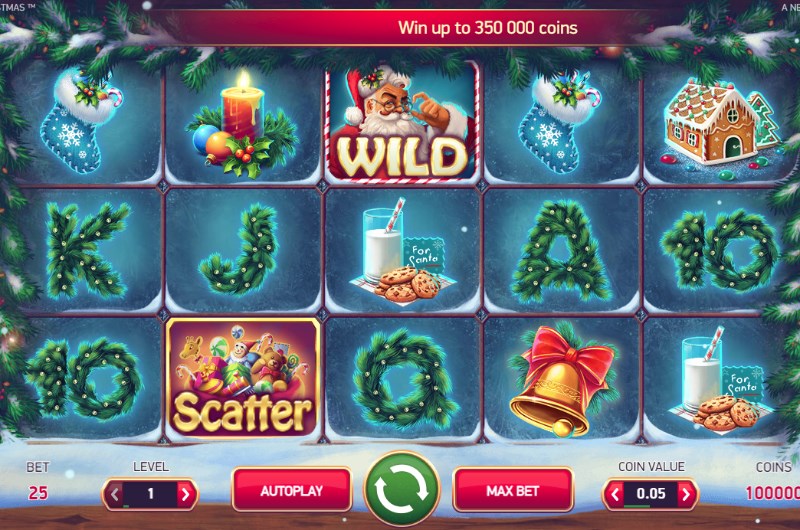 Christmas Casino Bonus Get 100 up to £30 + 5 Free Spins