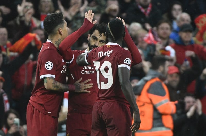  Salah, Sadio Mane and Roberto Firmino