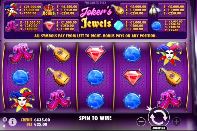 Joker's Jewels Slots Launch & How to Play - £500 Bonus