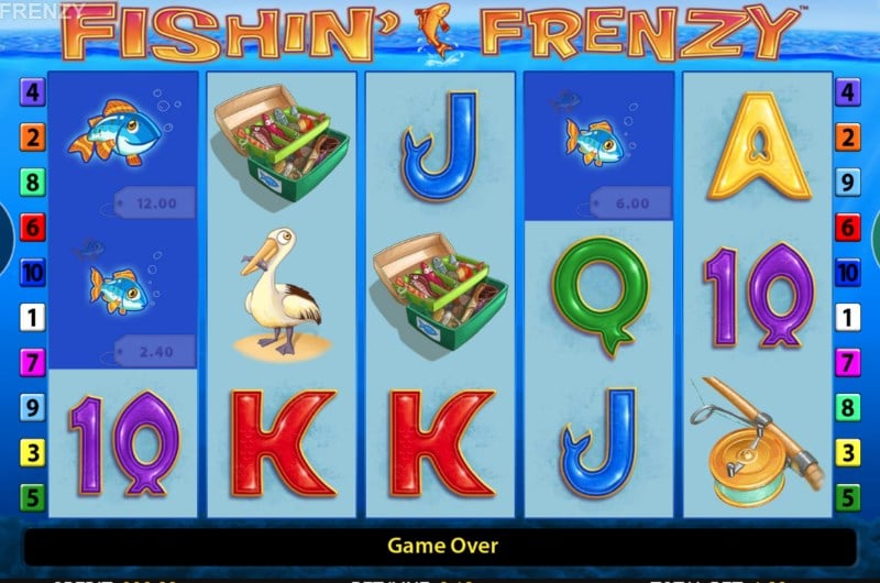 fishing frenzy slot game