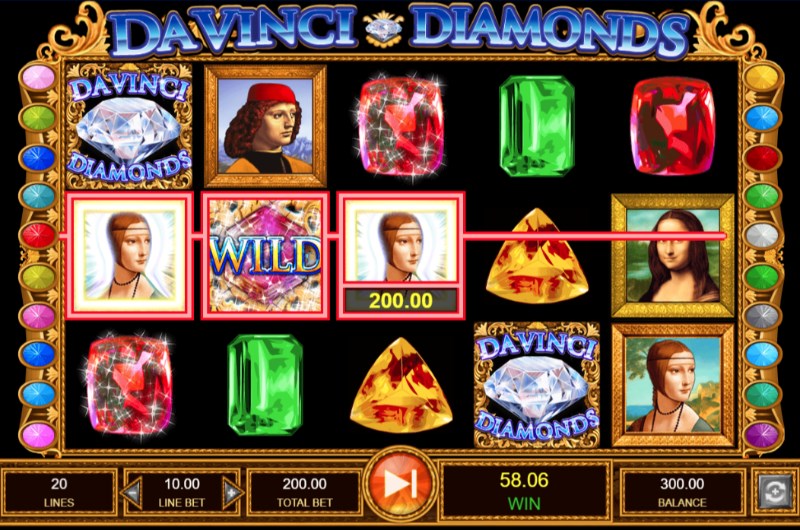 Free davinci diamonds slot play no download