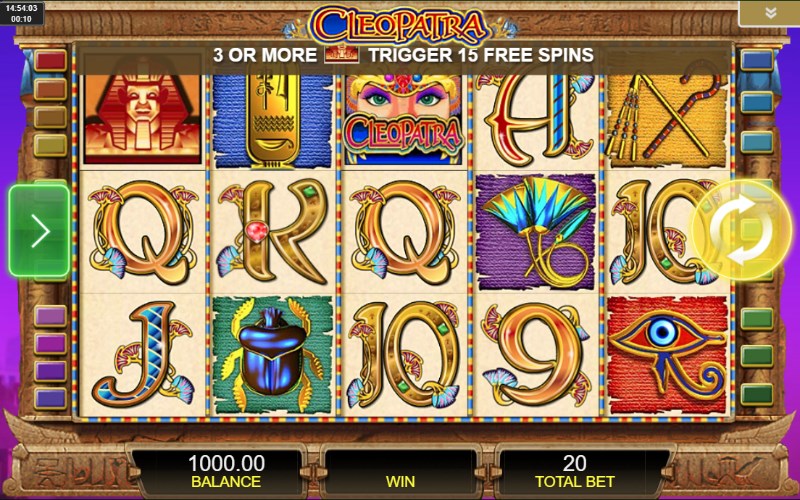 Casino free slots cleopatra