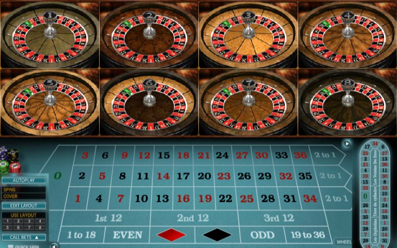 100/1 roulette bonus wheel