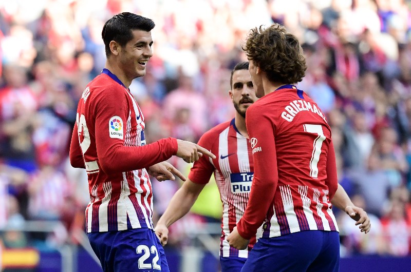 Griezmann, Morata 