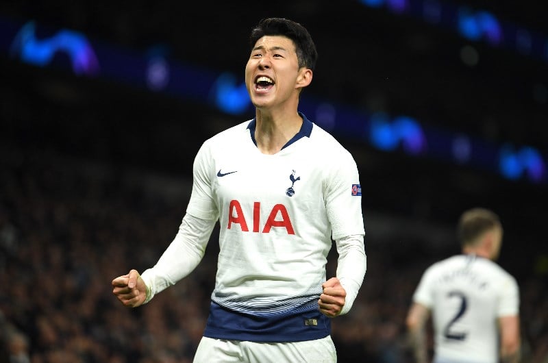 Son Heung-Min ucl