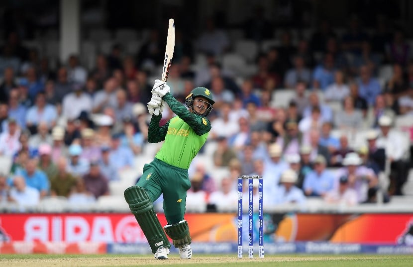 Quinton de Kock has been South Africa's top runscorer in five of their last competitive ODI matches. (Getty Images)