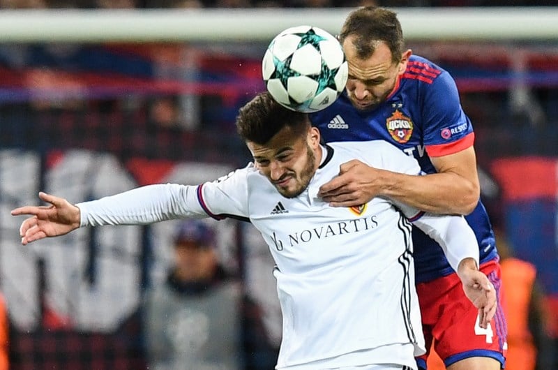 Albian Ajeti and Luca Zuffi