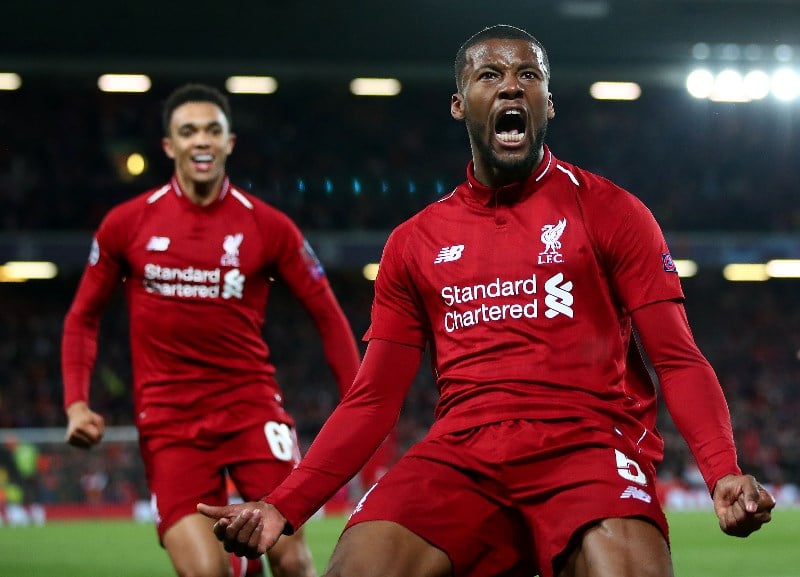 Georginio Wijnaldum Liverpool 