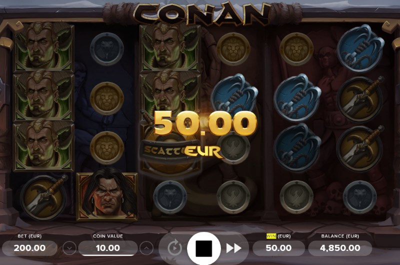 Conan Slot Best Bonus