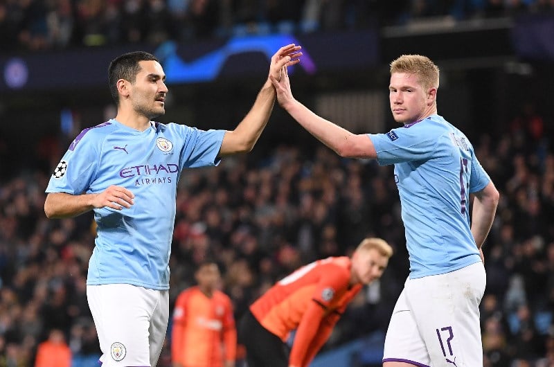 Ilkay Gundogan Kevin De Bruyne 