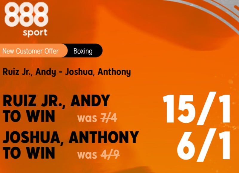 Andy Ruiz Jr Vs Anthony Joshua Enhanced Odds Get A Bang