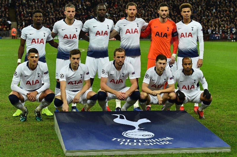 Harry Kane, Dele Alli and Lucas Moura