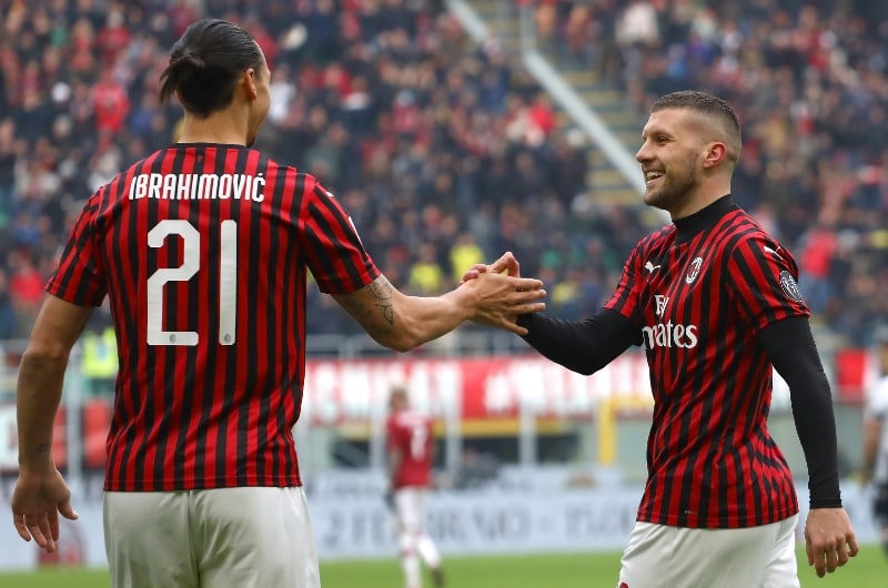 Zlatan and Ante Rebic