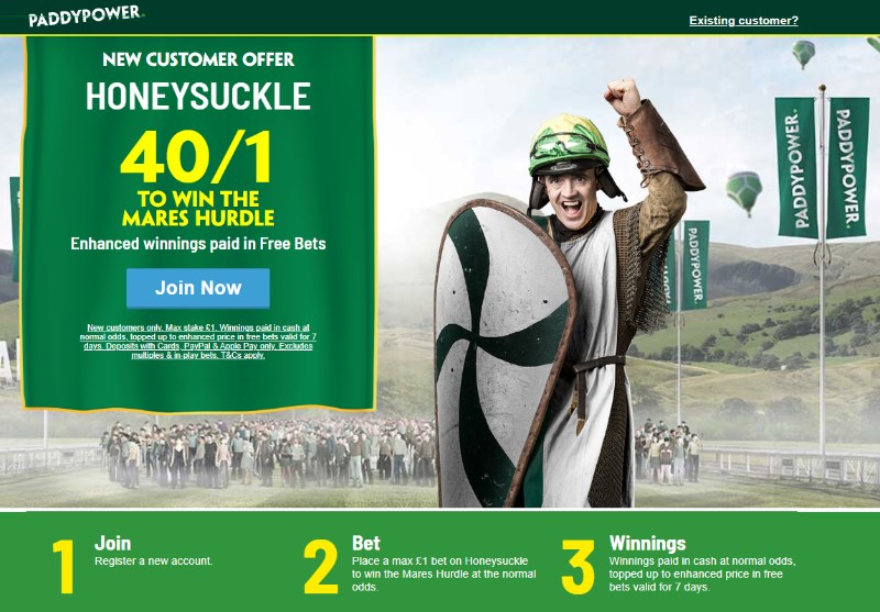 Paddy power specials today deals